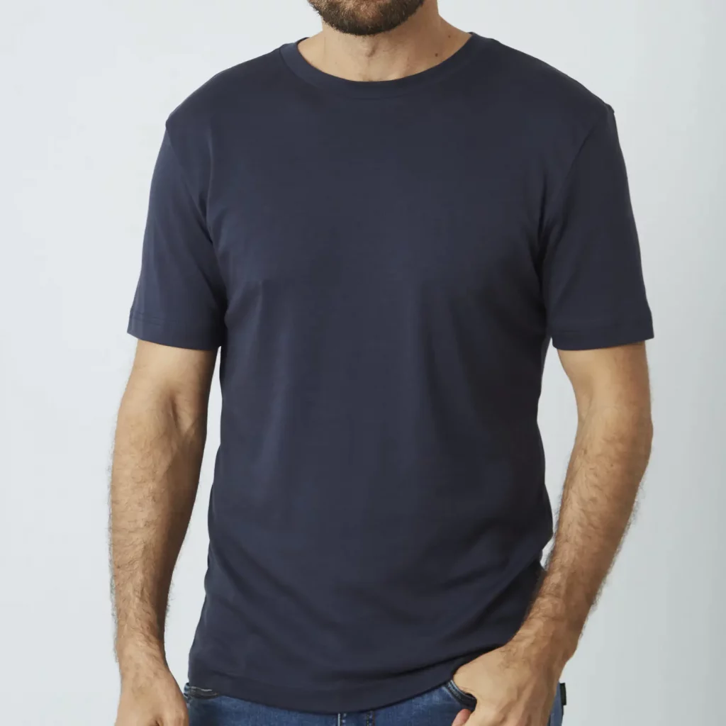 Men's 100% Pima Cotton T-Shirt Model 3 Heavyweight